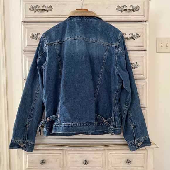 Eddie Bauer Vintage Denim Barn Chore Jacket - Picture 2 of 3